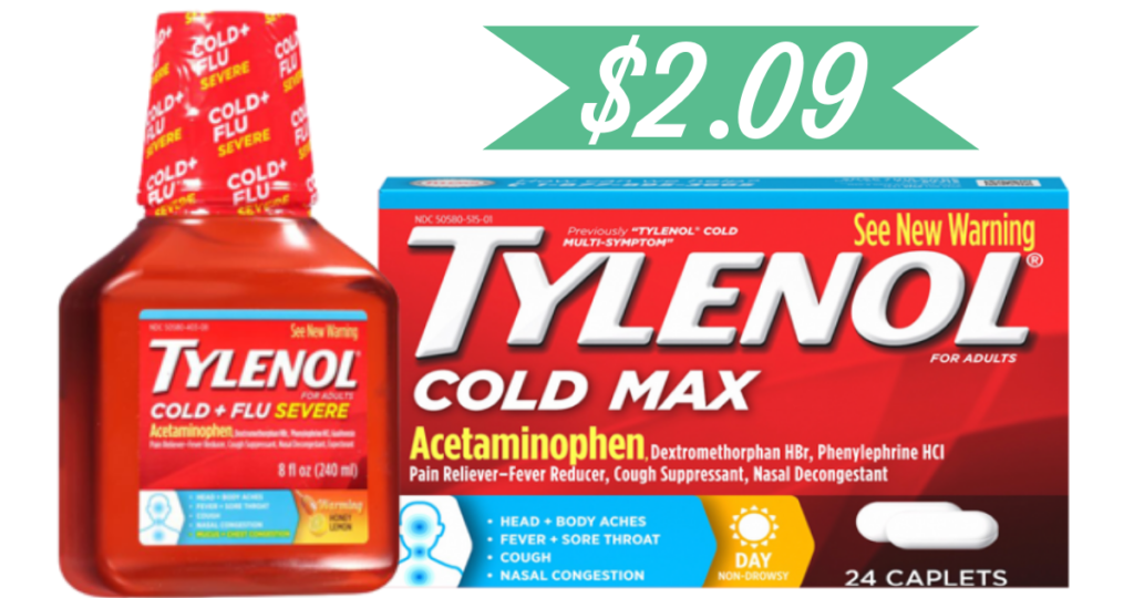 Tylenol Coupons Makes it 2.09 at Publix Starting Later This Week