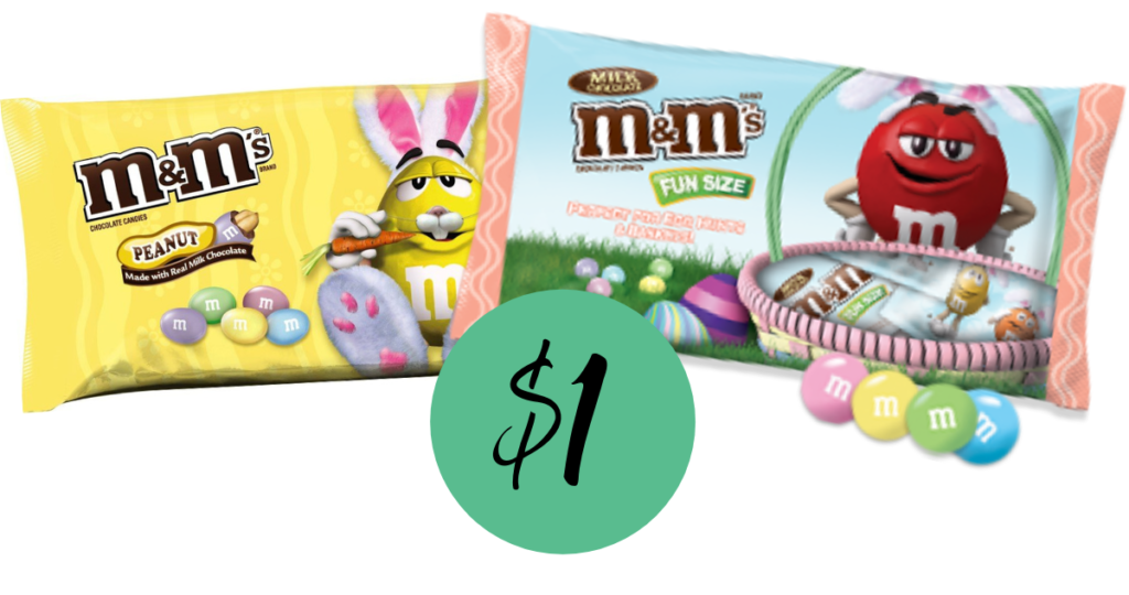 Easter M&M's Candy for 1 Per Bag at CVS Southern Savers