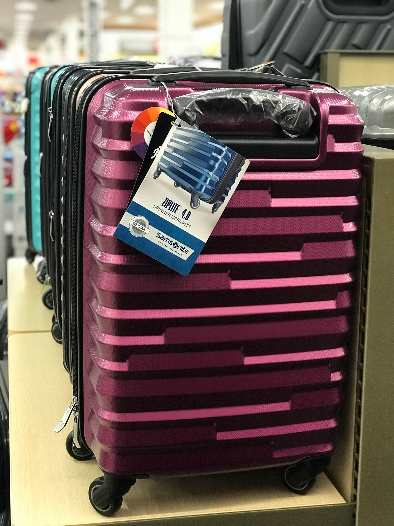 kohls suitcases samsonite