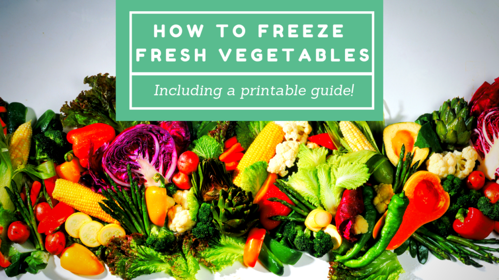 How To Freeze Fresh Vegetables :: Southern Savers