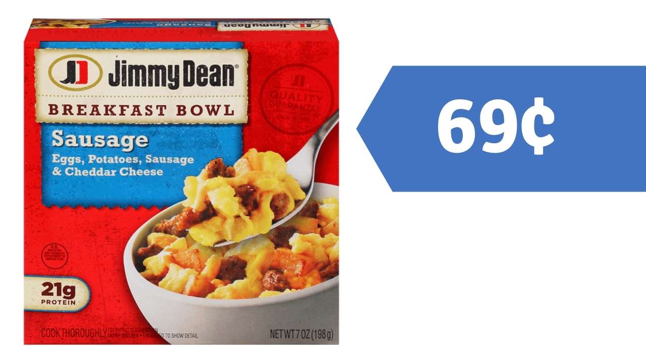 Jimmy Dean Coupons Makes Breakfast Bowls 69¢ Southern Savers