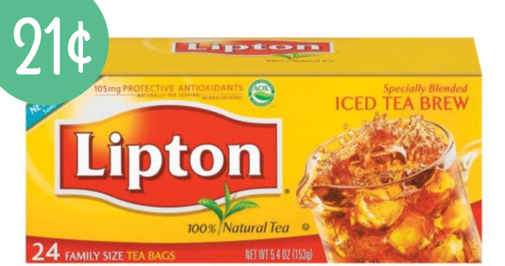 Walmart Deal | Lipton Tea Bags for 21¢ :: Southern Savers