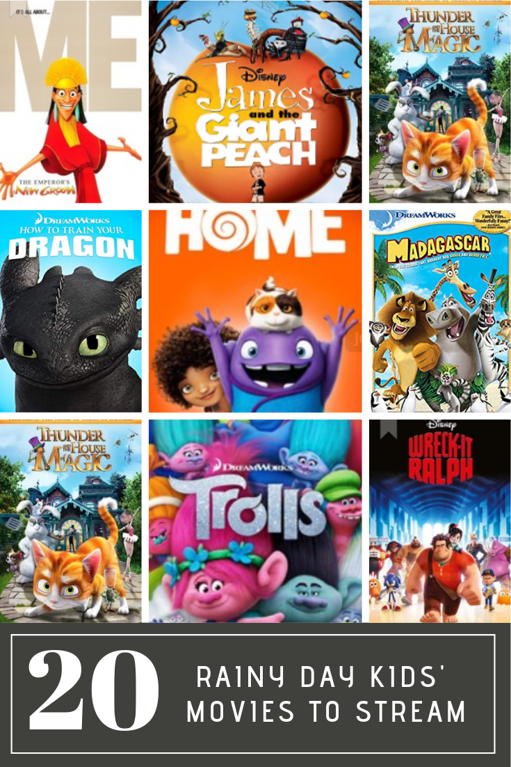 20 Rainy Day Movies for Kids You Can Stream :: Southern Savers