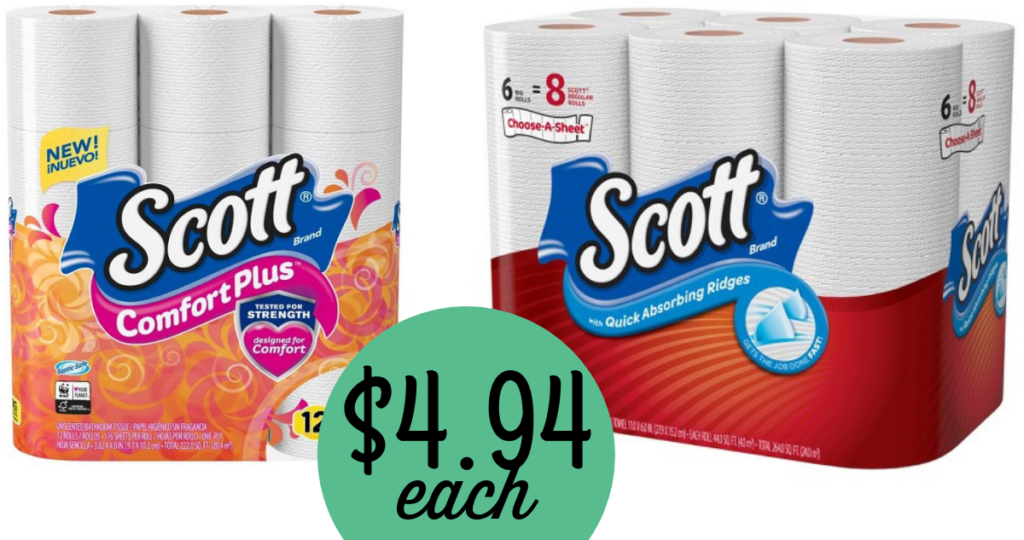 CVS Deal | Scott Paper Towels & Bath Tissue for $4.94 Each :: Southern ...
