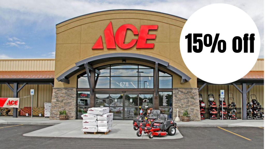 15% off ACE Hardware Regular Priced Items :: Southern Savers