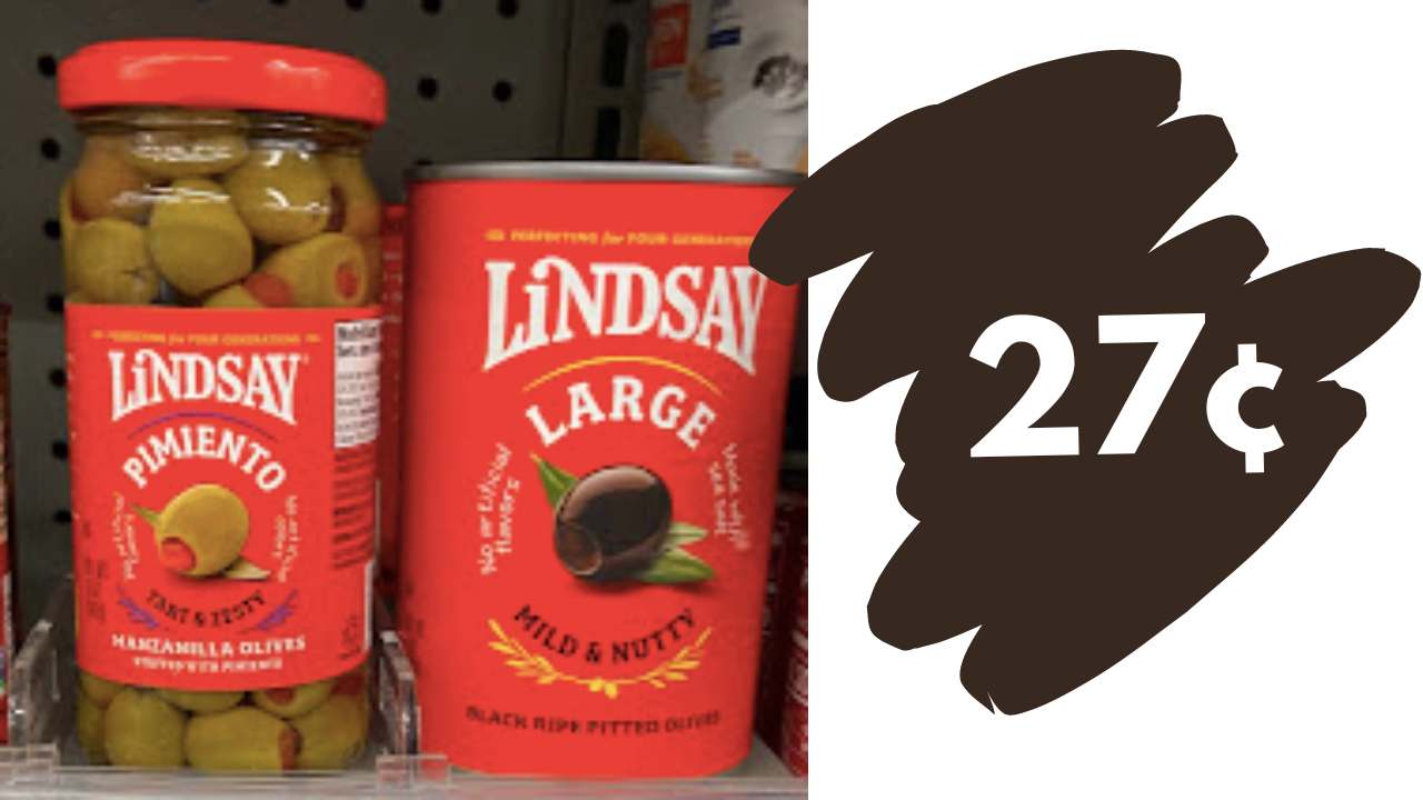 27¢ Lindsay Olives at Publix Southern Savers