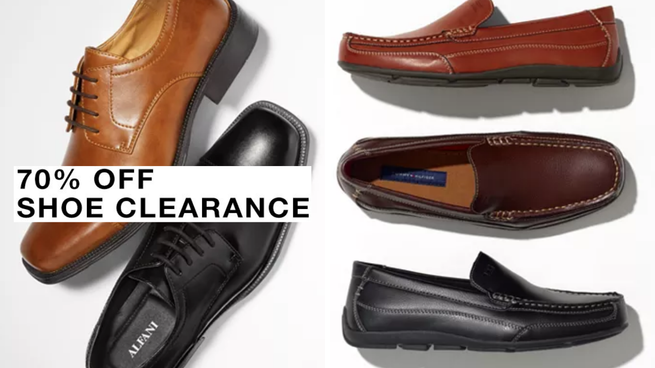 Up To 70% Off Men's Shoes at Macy's 