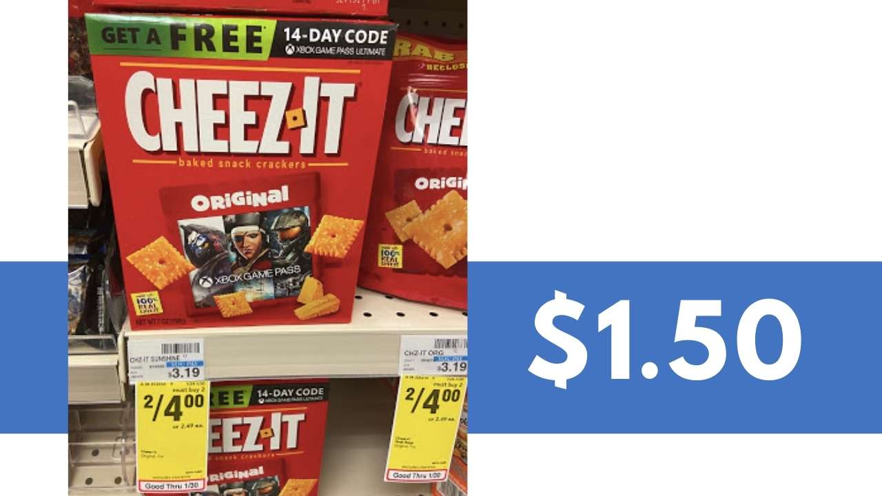 New CheezIt Coupon Southern Savers