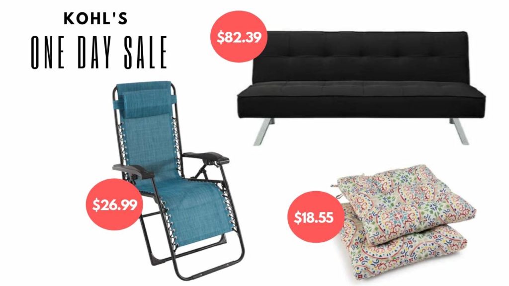 Kohls Memorial Day Save 50 off Furniture & Patio Southern Savers