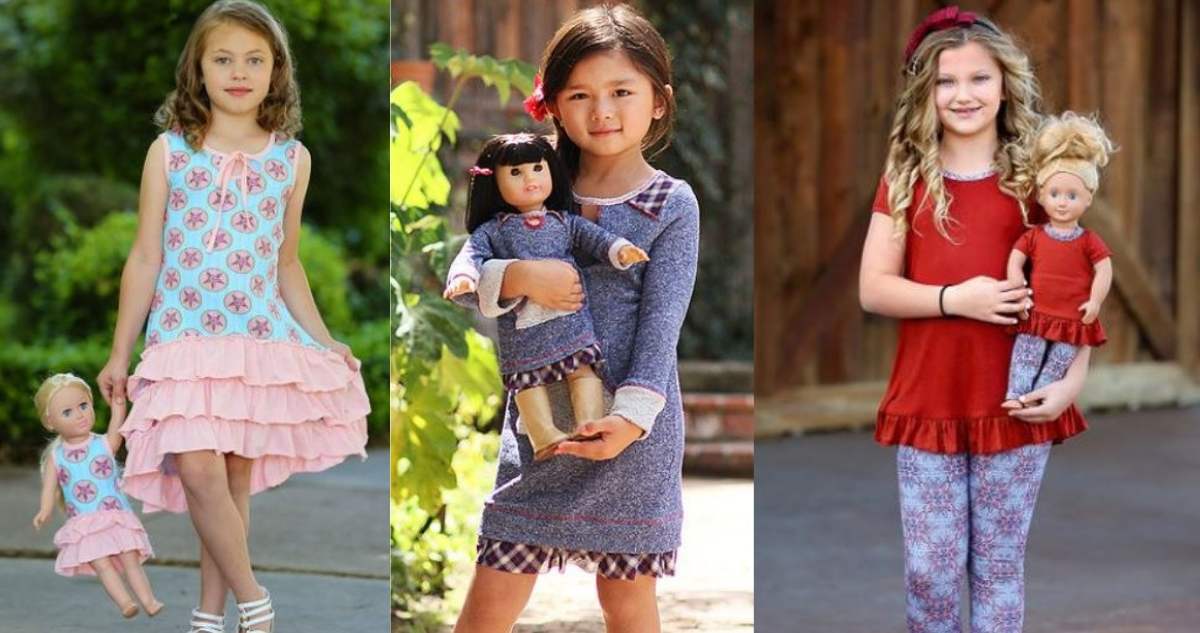 matching kid and doll clothes