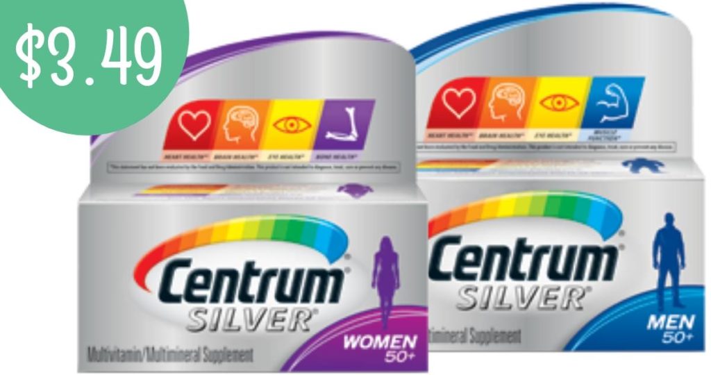 Centrum Coupon Makes Silver Multivitamins 3.49 Southern Savers