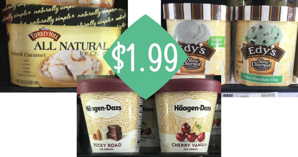 Ice Cream for $1.99 at Kroger :: Southern Savers