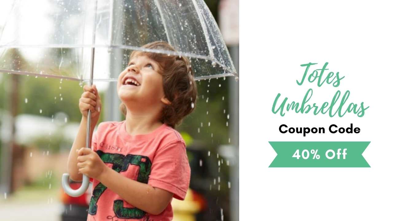 totes umbrellas coupon code