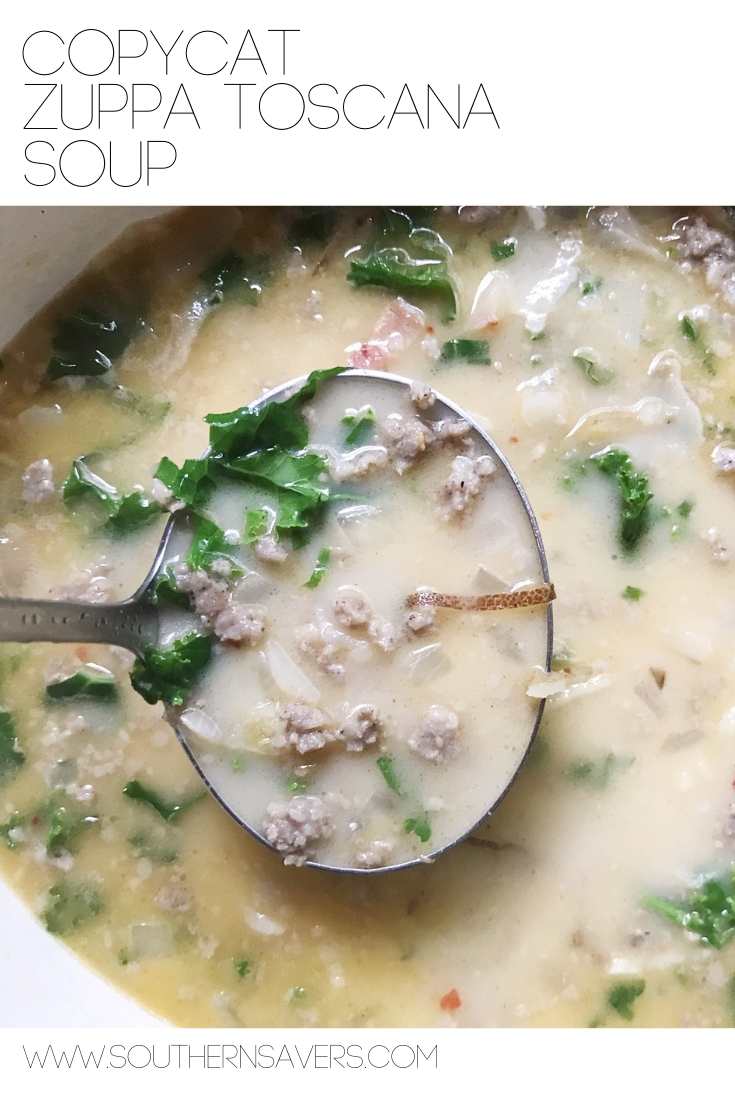 Frugal Recipe: Copycat Zuppa Toscana Soup :: Southern Savers