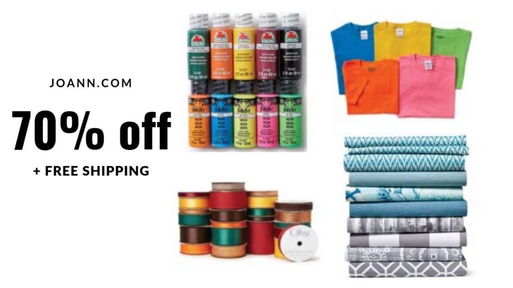 Joann 70 off Doorbusters + Free Shipping! Southern Savers