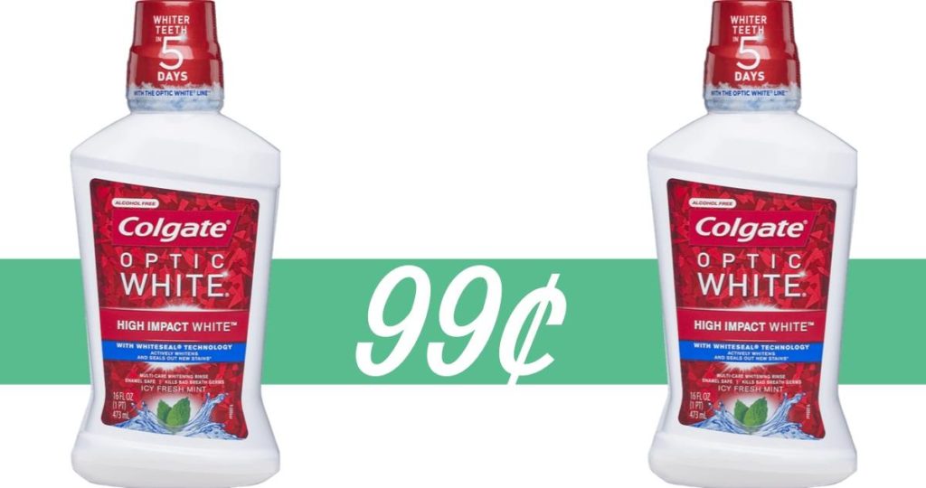 Colgate Mouthwash for 99¢ at CVS Southern Savers