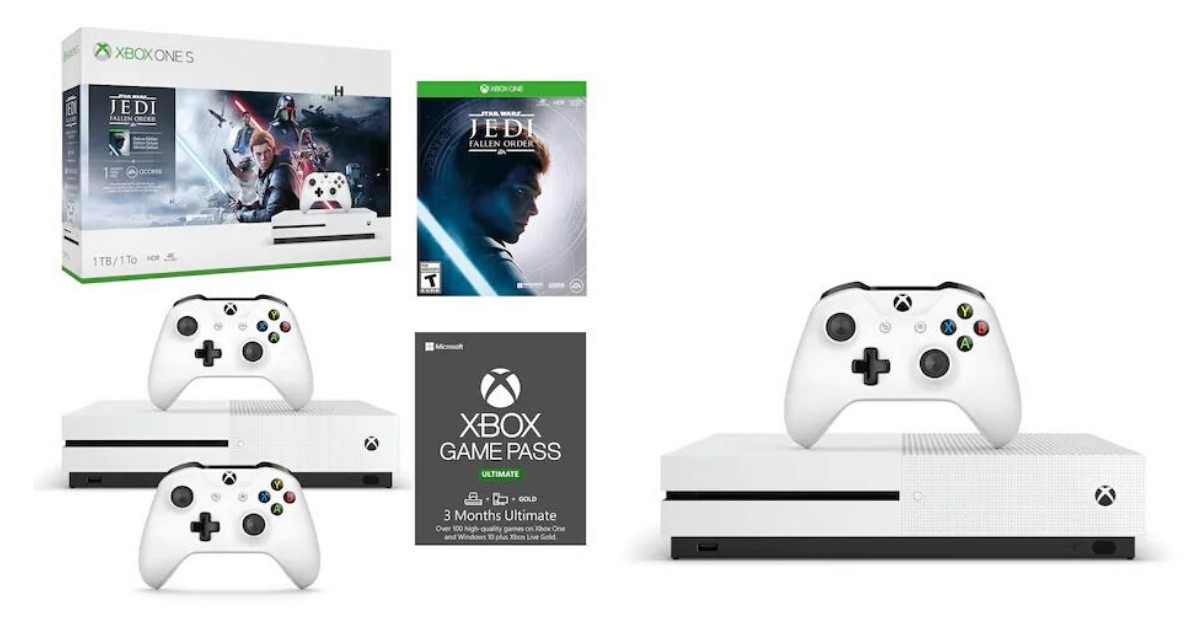 xbox one s with star wars