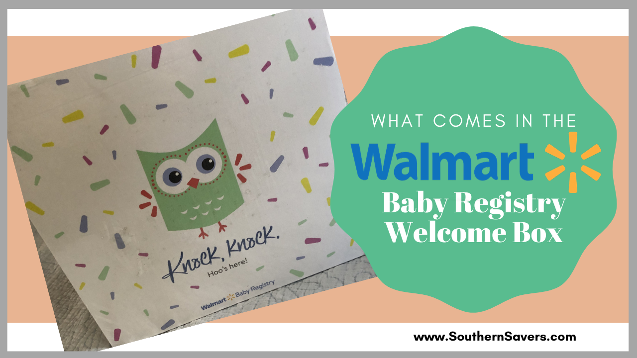Everything in the Walmart Baby Registry Box + Review