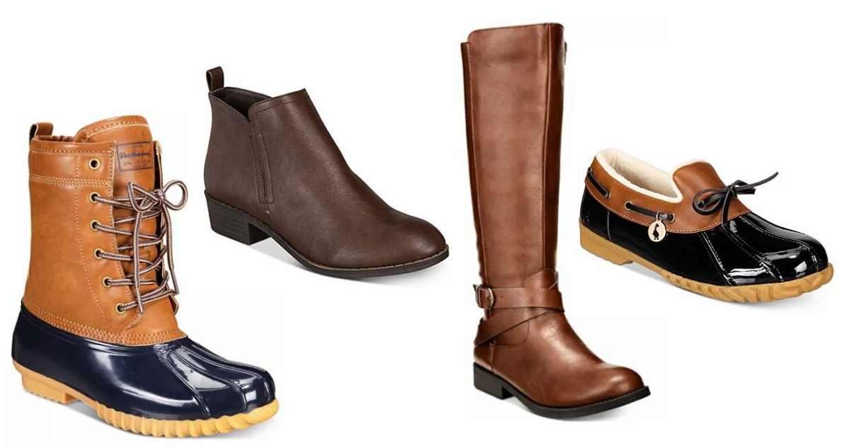 macys sale womens boots