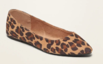 Old Navy leopard spot pointed flats