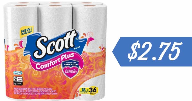 Scott Comfort Plus Bath Tissue for $2.75 :: Southern Savers
