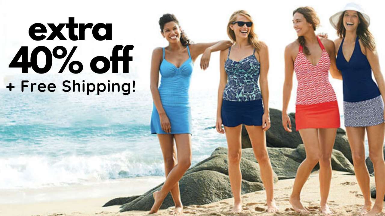 lands end swim sale