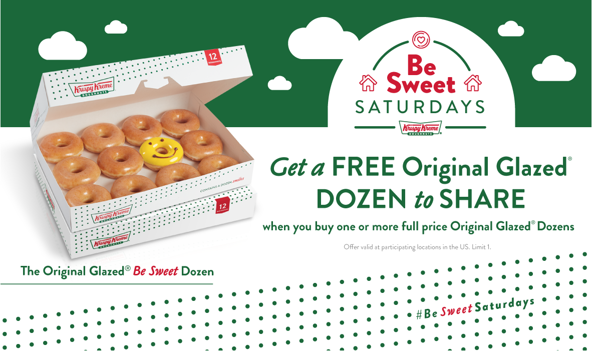 Krispy Kreme BOGO FREE Dozen Doughnuts on Saturdays Southern Savers
