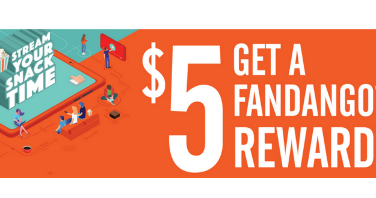 $5 Fandango Reward with Select Purchases :: Southern Savers