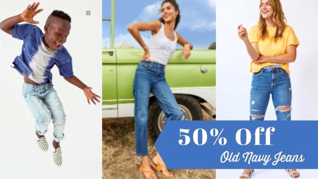 old navy jeans 50 off