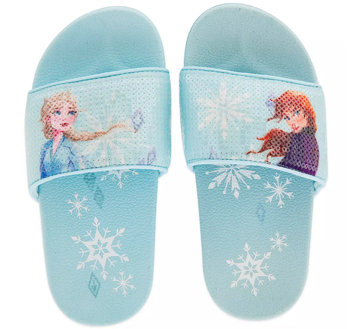 kids frozen slide sandals