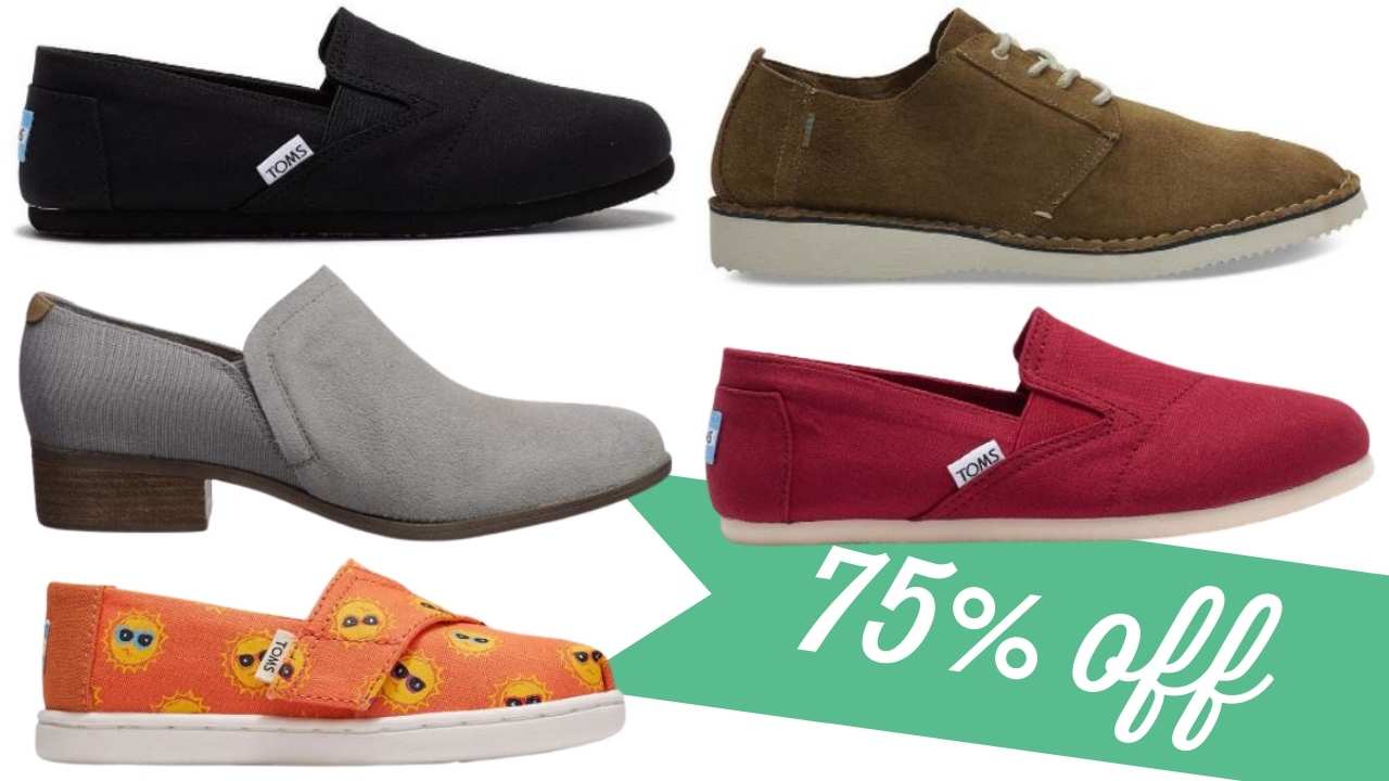 Zulily Toms Shoes Sale: Starting at $11 