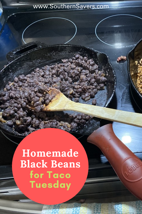 Looking for a way to make a normal weekday dinner a little more exciting? Take Taco Tuesday to the next level with these homemade black beans!