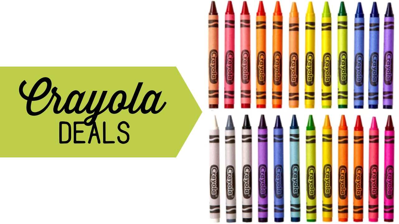 Crayola 115-Piece Arts & Craft Kit Just $14.99 (Reg. $30) + More Deals! ::  Southern Savers