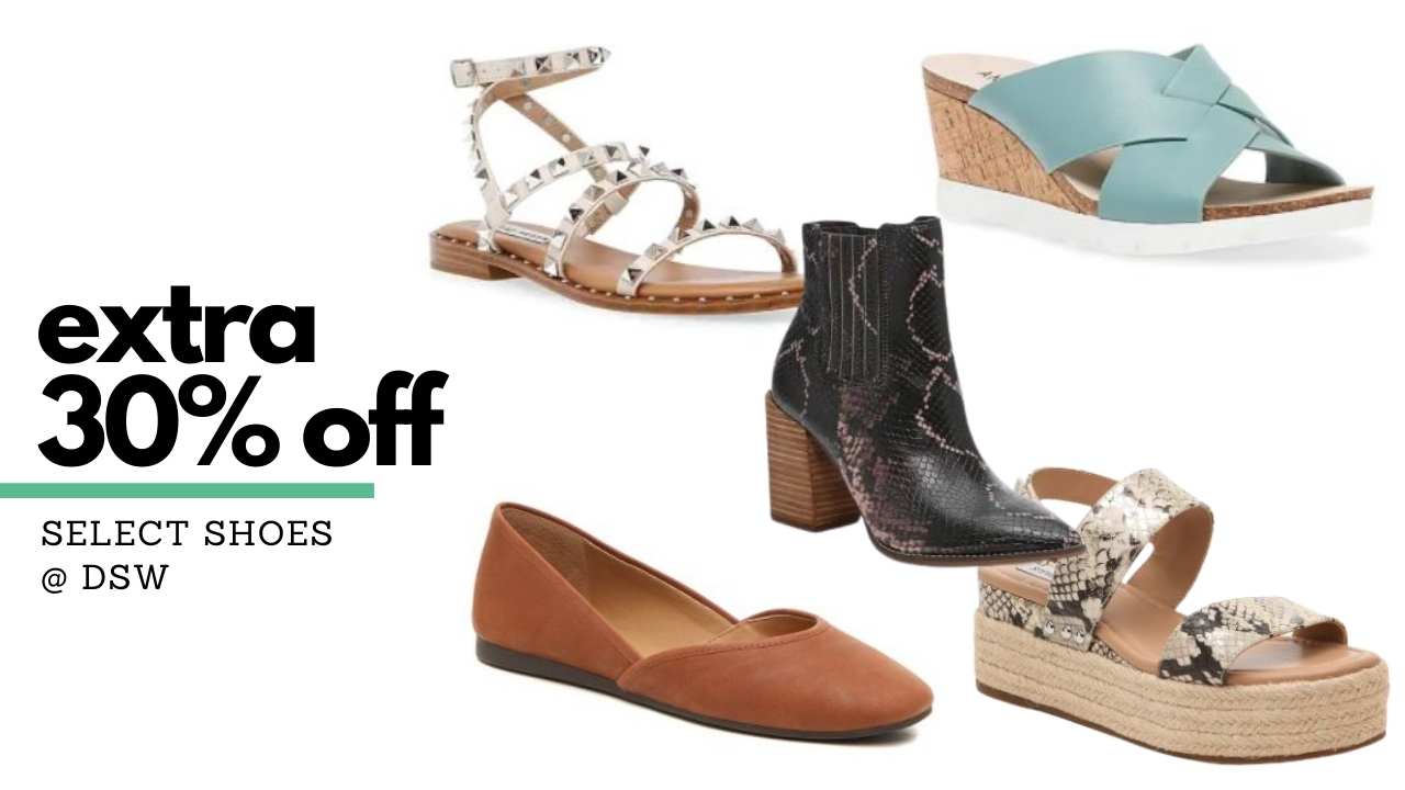 DSW Coupon Code | Extra 30% Off Select Brands :: Southern Savers