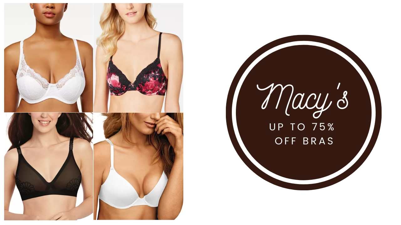 $10.49 Playtex or Maidenform Bras at Macy's (Reg. Up to $42)