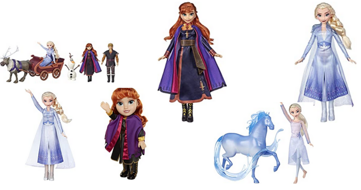 frozen 2 dolls 4 pack