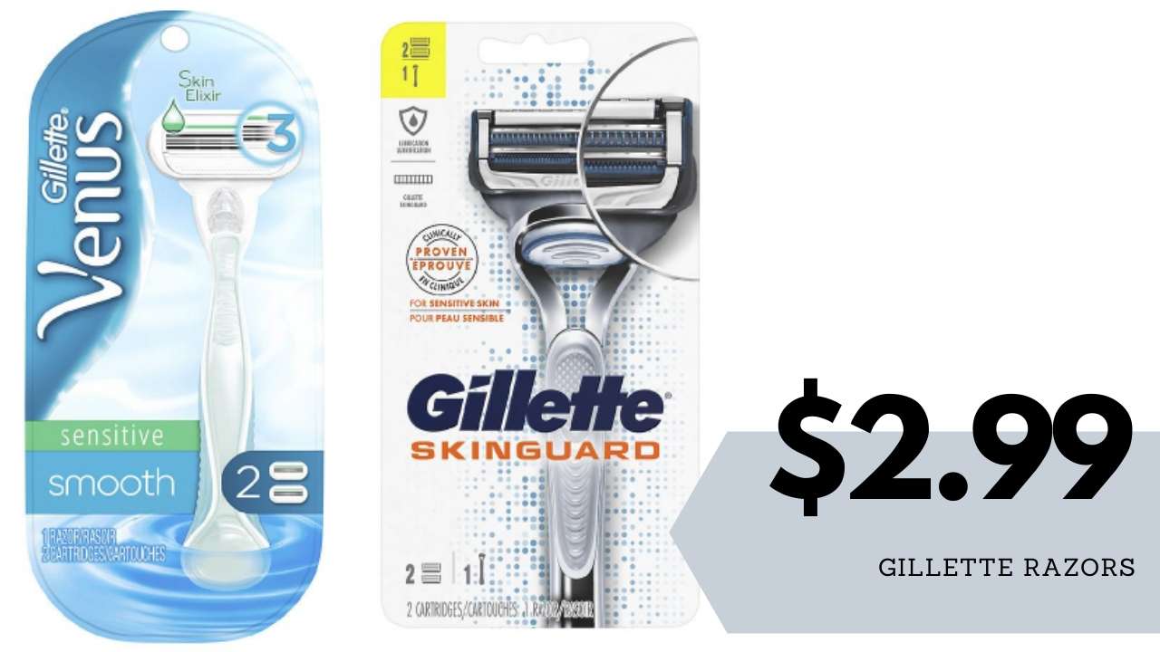 gillette razor rebate