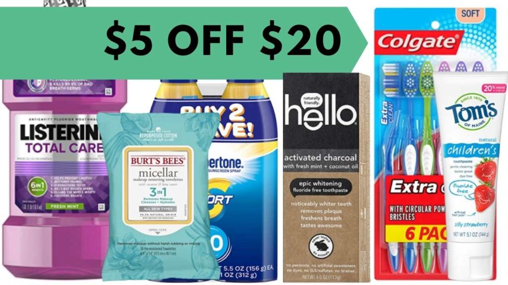 Amazon 5 Off 20 Personal Care Items Southern Savers