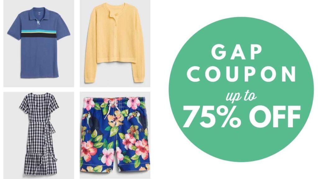 Gap Coupon Code Up To 75 Off Warehouse Sale Southern Savers