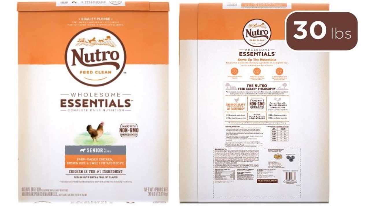 Nutro Wholesome Essentials Dog Food 30 lbs for 18.10 Southern Savers