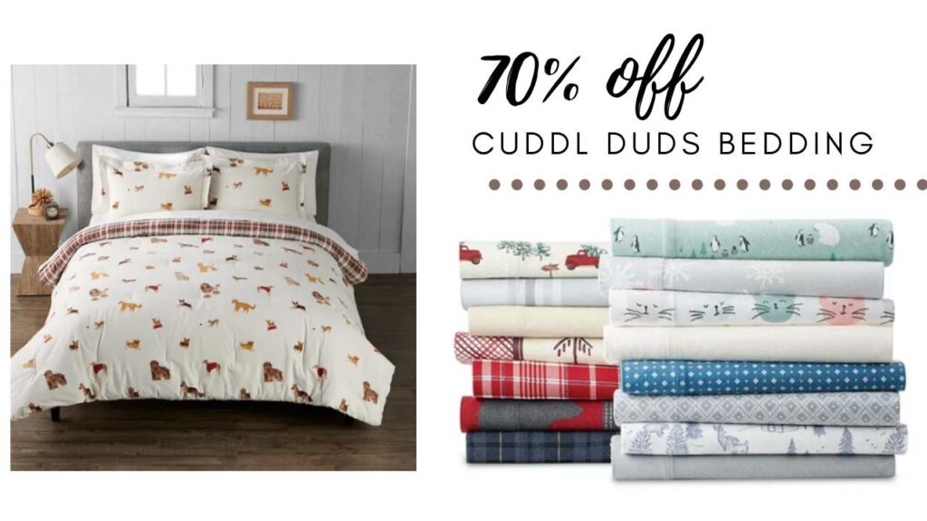 Cuddle Duds Sheet Sets & Sherpa Throws $17.99 (reg. $50) :: Southern Savers