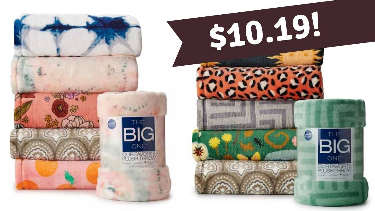 kohl's the big one blanket sale