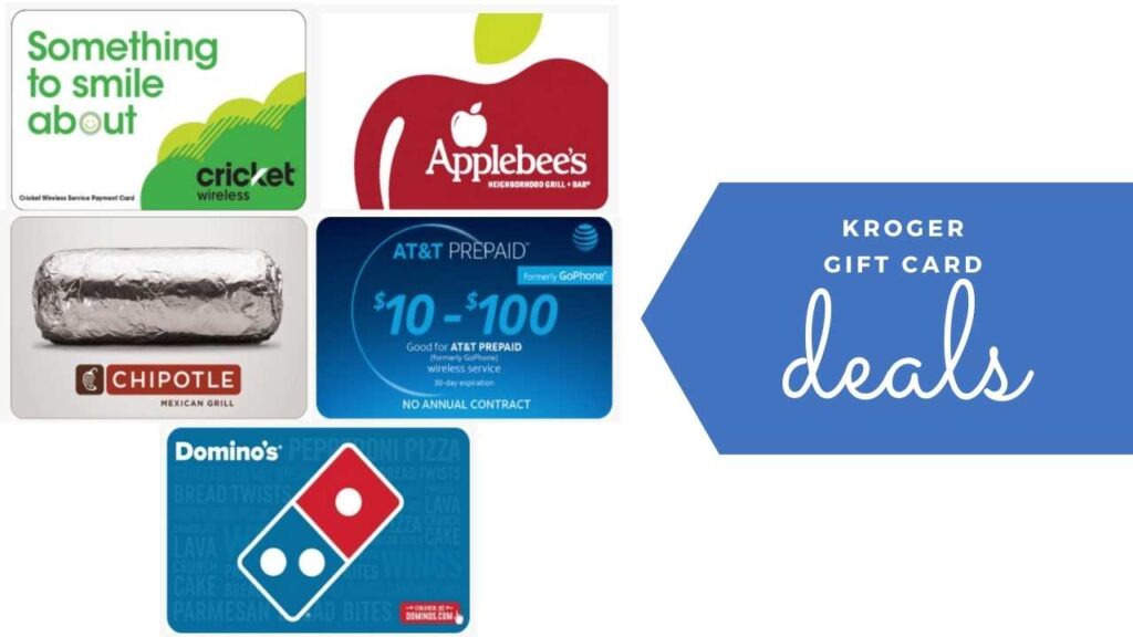 Kroger 15 Off Select Dining & Wireless eGift Cards Southern Savers