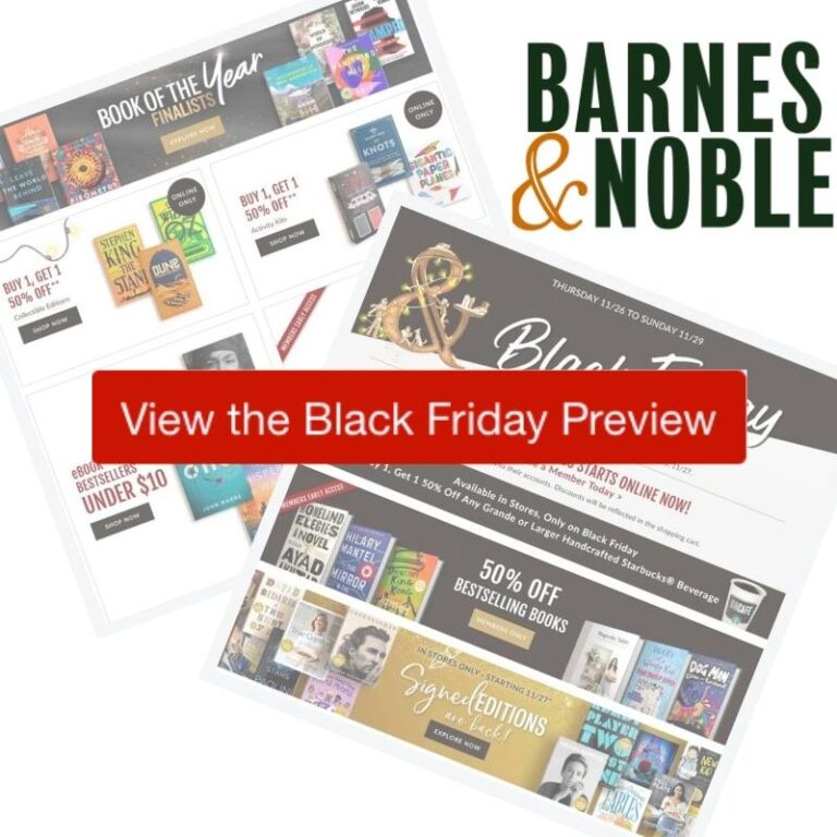 2020 Barnes & Noble Black Friday Ad Southern Savers