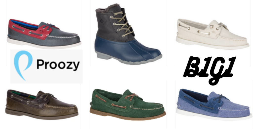 Proozy Coupon Code | Sperry Shoes for 