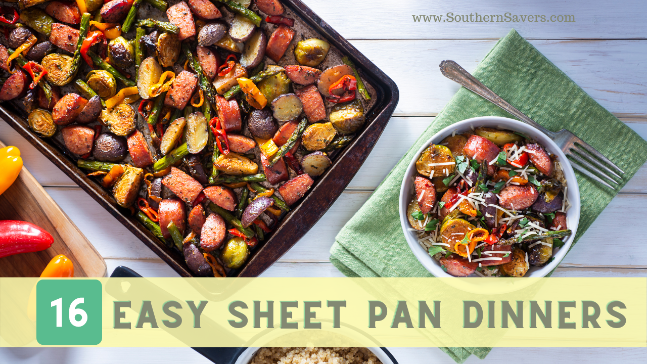 Sheet Pan Sausage and Veggies - Averie Cooks