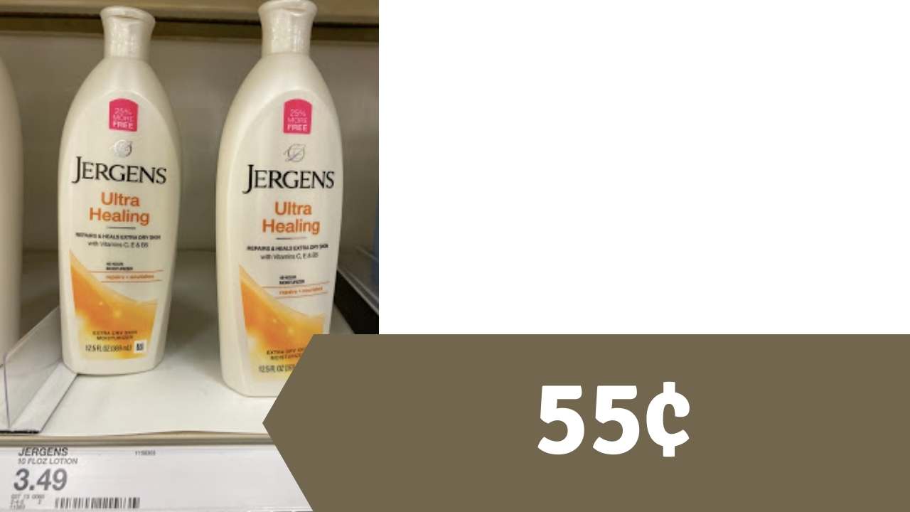 Jergens Ultra Healing Lotion 55¢ Each at Target Southern Savers