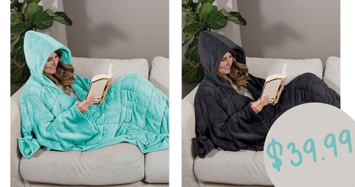 Weighted Snuggle Blankets for $39.99 :: Southern Savers