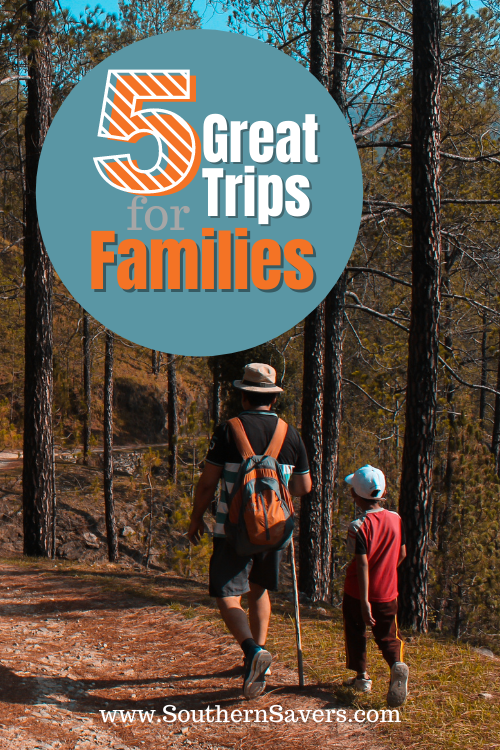 We're always up for a fun trip to a new place. Here are 5 great trips for families in a variety of locations, with lots of ways to keep it frugal.