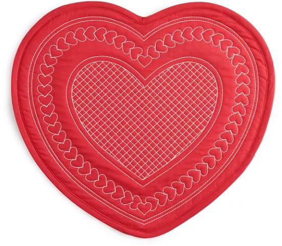 heart placemat